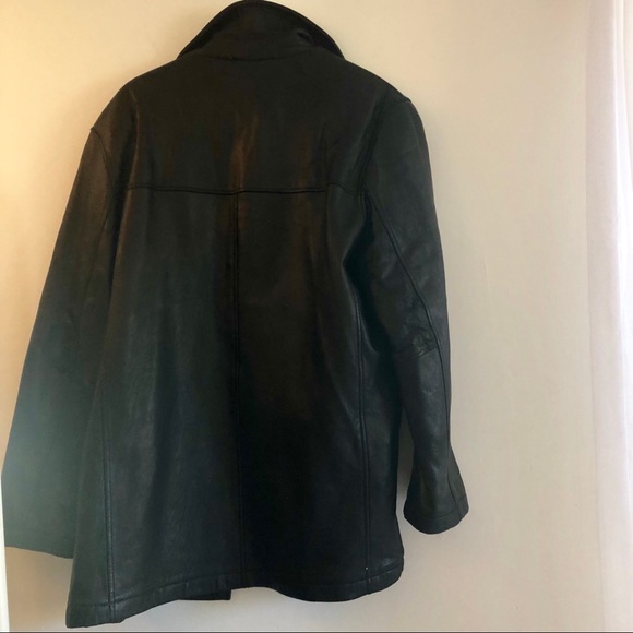 Oversized Leather Jacket - Picture 5 of 5